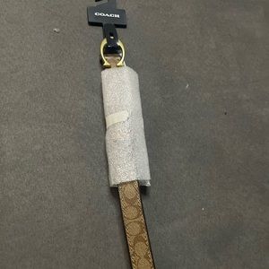 Coach Signature Belt